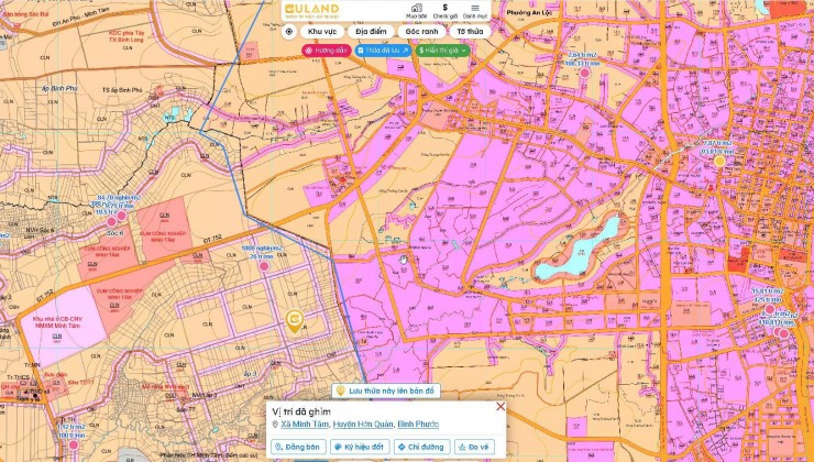 Bán 3 sổ (15x46=700m2) sát vách KCN, Góc Ngã 3, dân đông, gần thị trấn, Cụm KDC, Trường Học